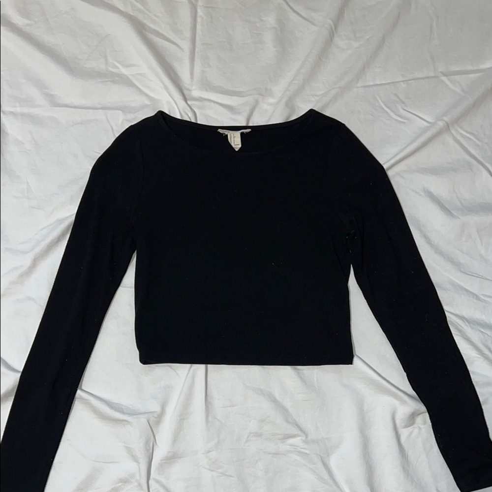 Long Sleeve Crop Top